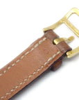 Hermes 1988 Kelly Watch Brown Courchevel
