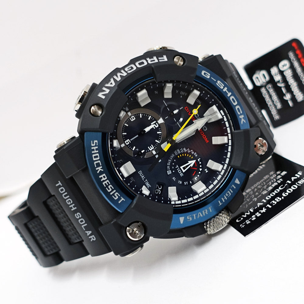 Casio G-Shock G Shock Flogman GWF-A1000C-1AJF Solar Radio Mobile Link Analog  Watch