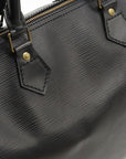 Louis Vuitton Louis Vuitton Epi Speedy 30 Bag Mini Boston Bag Black Black Black Gold  M59022