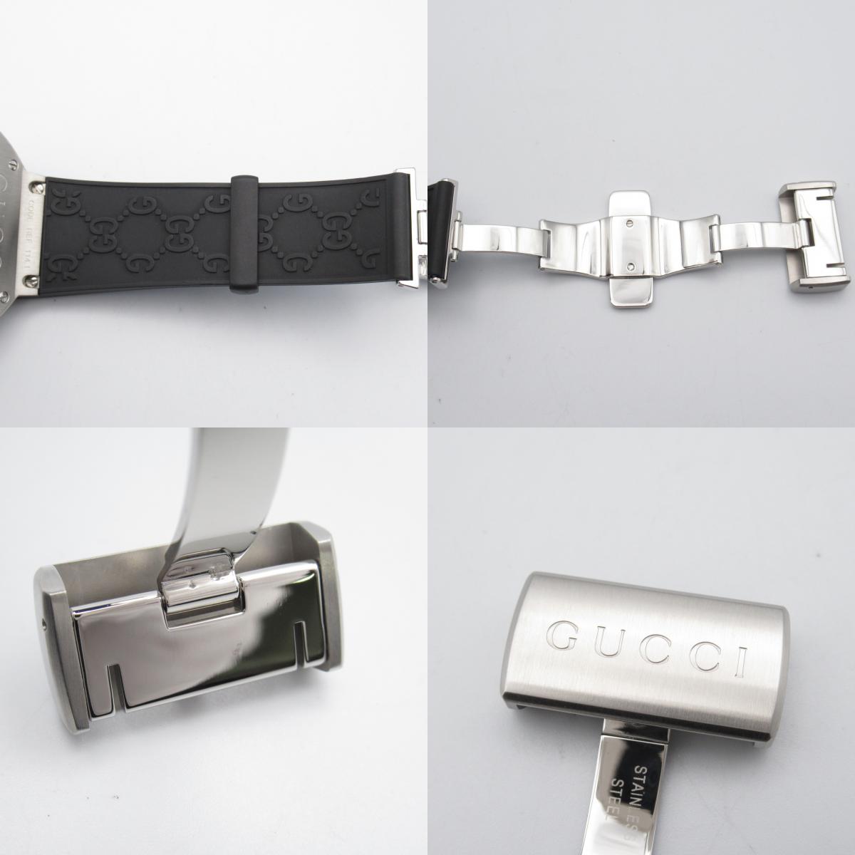 Gucci Eagle Watch  Stainless Steel Lavender  Liquid Crystal 114.1