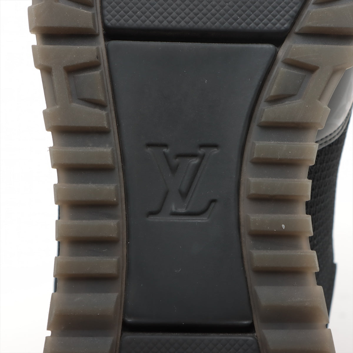 Louis Vuitton Lanew Line 21 Years Mesh X Leather Trainers 8 Men Black GO1211 Monogram  Bag