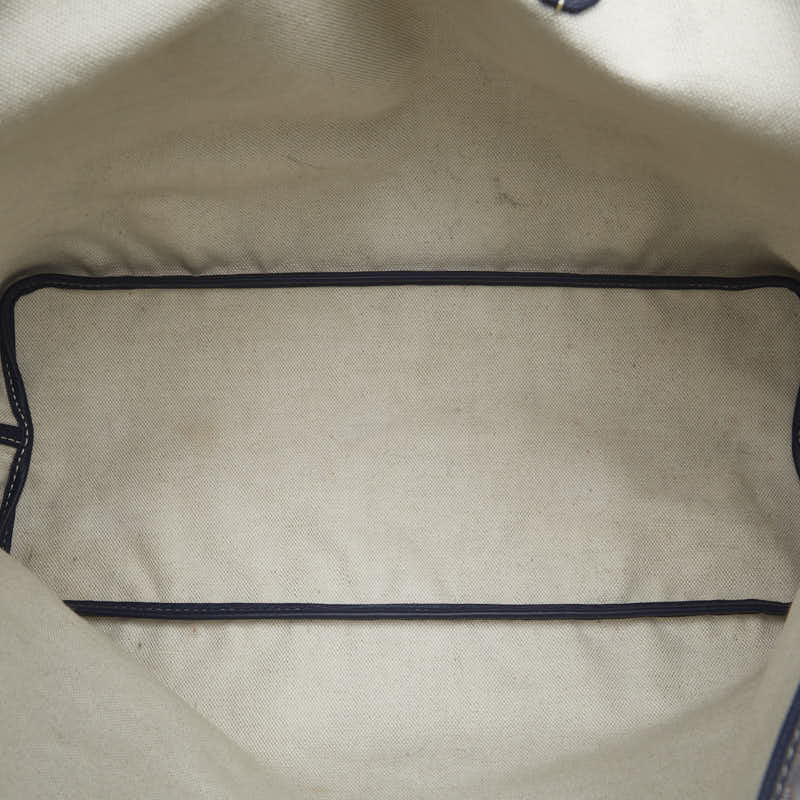 Goyard Sun-Lewis PM Tote Bag Handbag Navy Multicolor PVC Leather  GOYARD