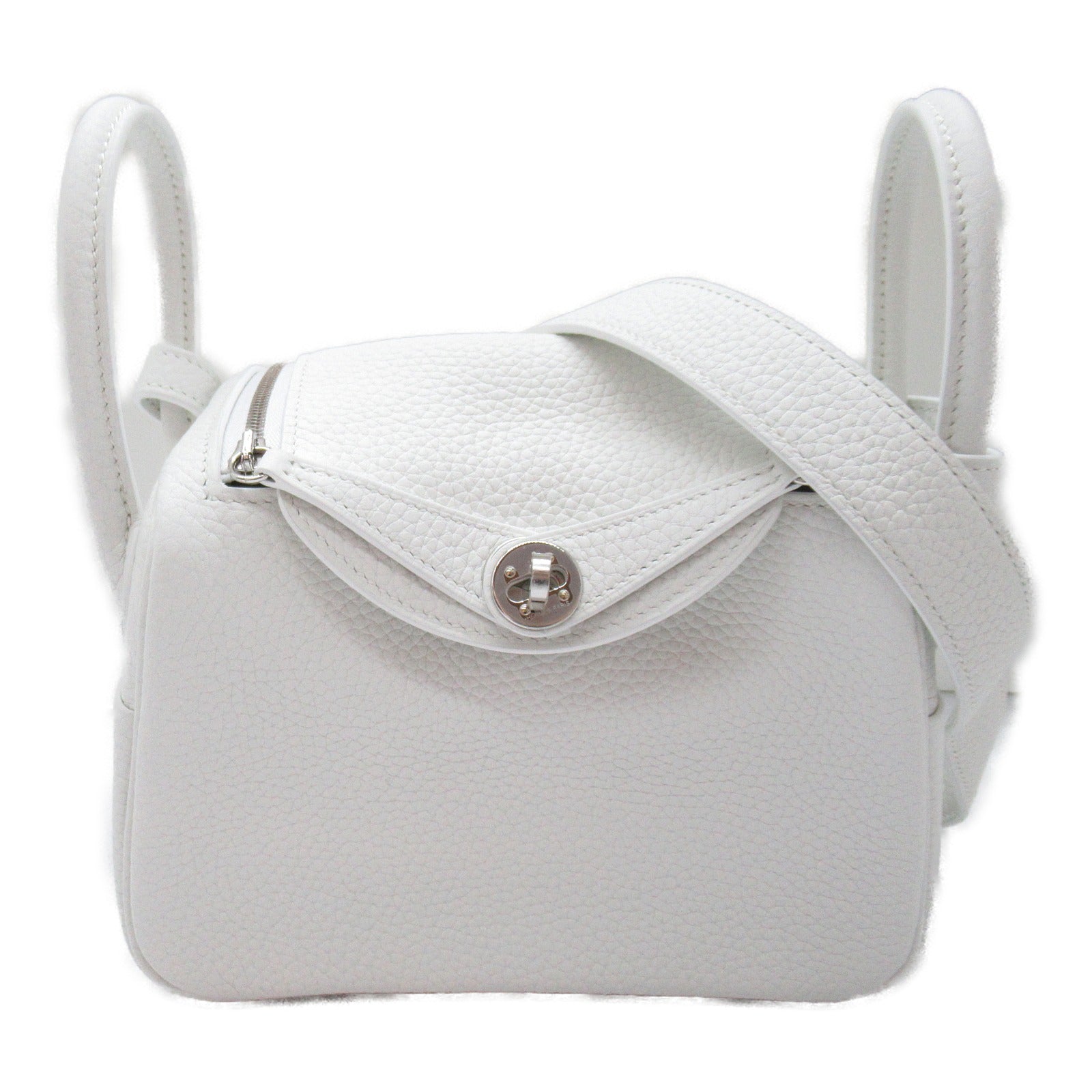 Hermes Lindy Mini New White Shoulder Bag