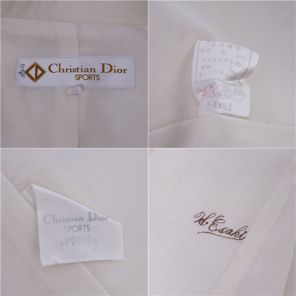 Vint Christian Dior Sport Jacket  Jacket Wardrobe  M White   s