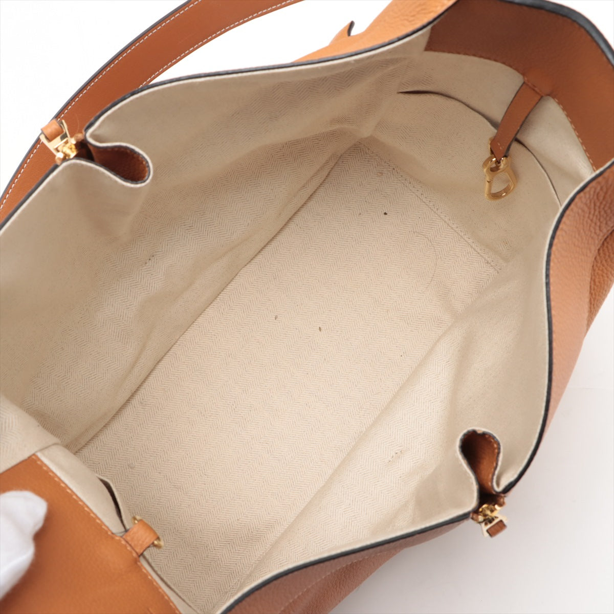 Loewe Hammock Small Leather 2WAY Shoulder Bag Brown