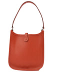 Hermes Red Epsom Evelyne TPM Handbag