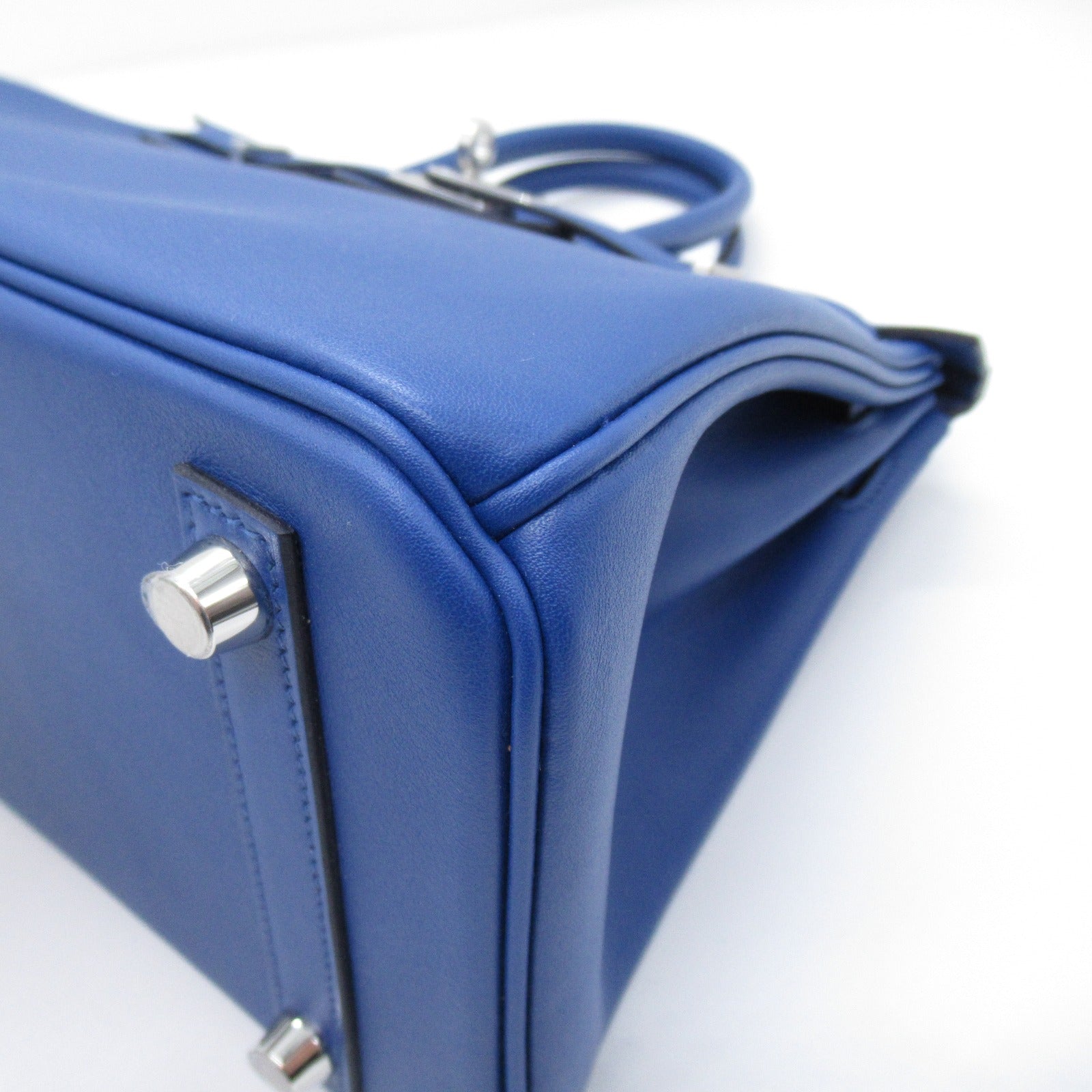 Hermes Hermes Birkin 25 Blue French Handbag Handbag Handbag Handbags Handbags Handbags