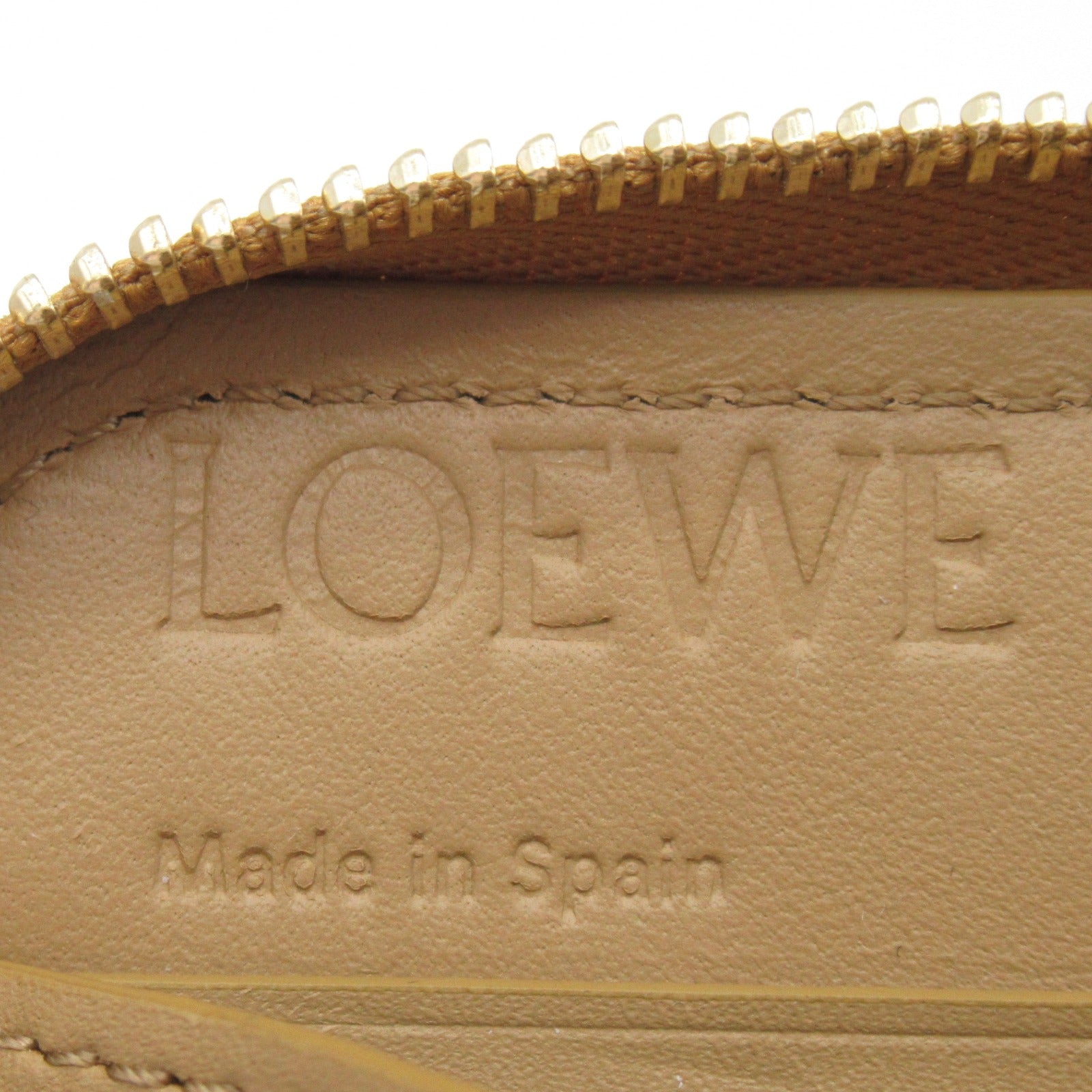 Loewe LOEWE Puzzle Zip Round Wallet Round Long Wallet Round Long Wallet Wallet  Women Beige Cream C510T12X10