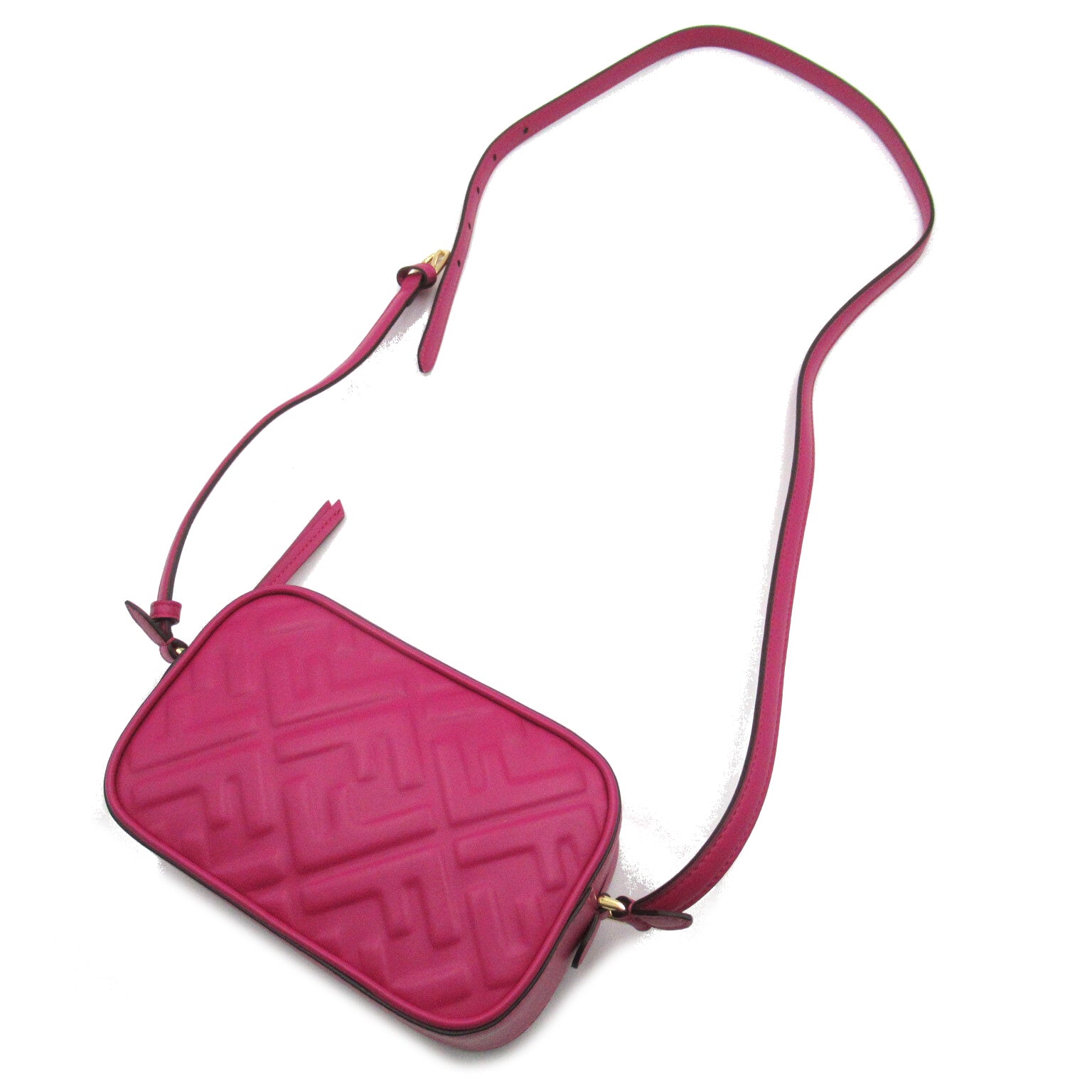 Fendi Fendi Camera Mini Shoulder Bag Shoulder Bag Leather  Pink 8BS077ANWTF1MQA