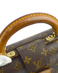 Louis Vuitton 1998 Monogram Serviette Fermoir Business Handbag M53305