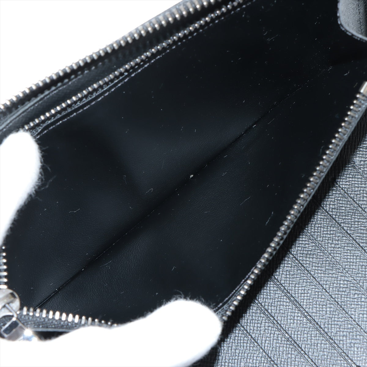 Louis Vuitton Monogram Zippie Wallet Vertical M62295 Black Round Zip Wallet