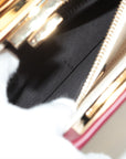 Fendi Peekaboo Regulator Canvas  Leather 2WAY Handbag Beige 8BN290