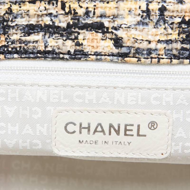 Chanel Camelia Turnrock Chain Shooter Tweed Black  Multicolor (Silver G ) Shooter Bag  Shooter Bag Lady Hybrid 【 Ship】【SS】 escence Online