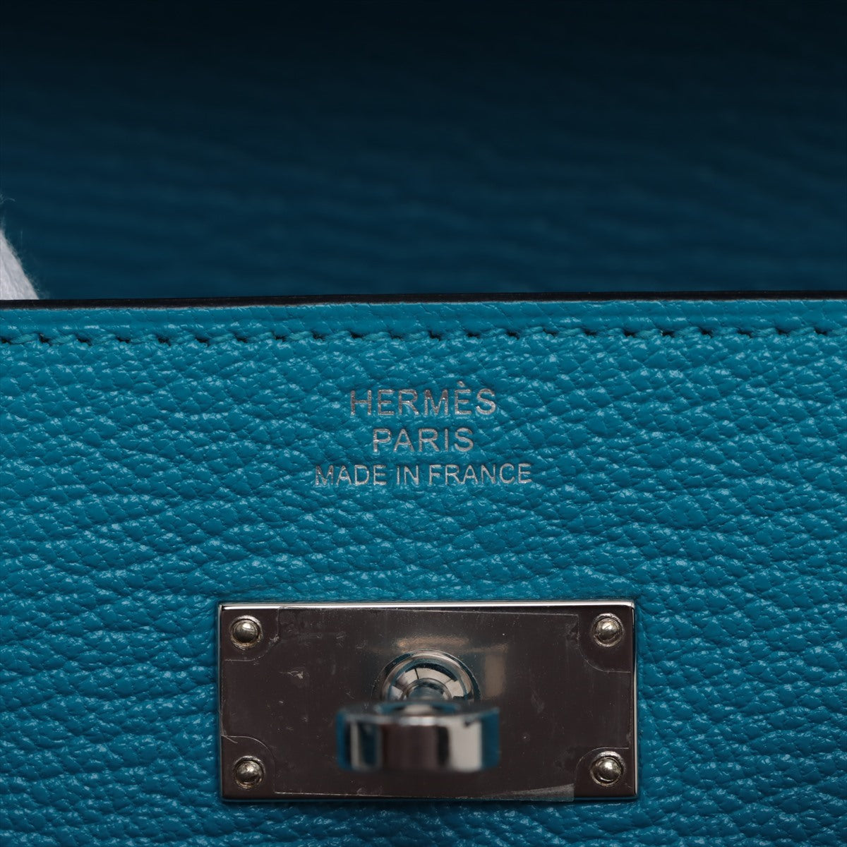 Hermes Kelly Wallet Tougho Shabula Mizor Blue Frida Silver  Z 2021