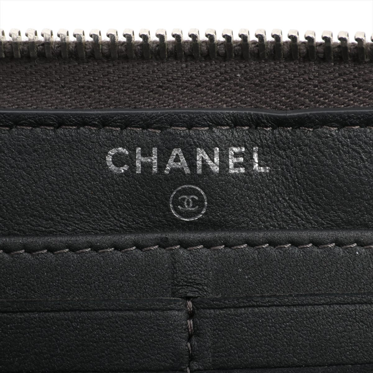 Chanel Camelia 圓形錢包支架 Gr 銀色黃金