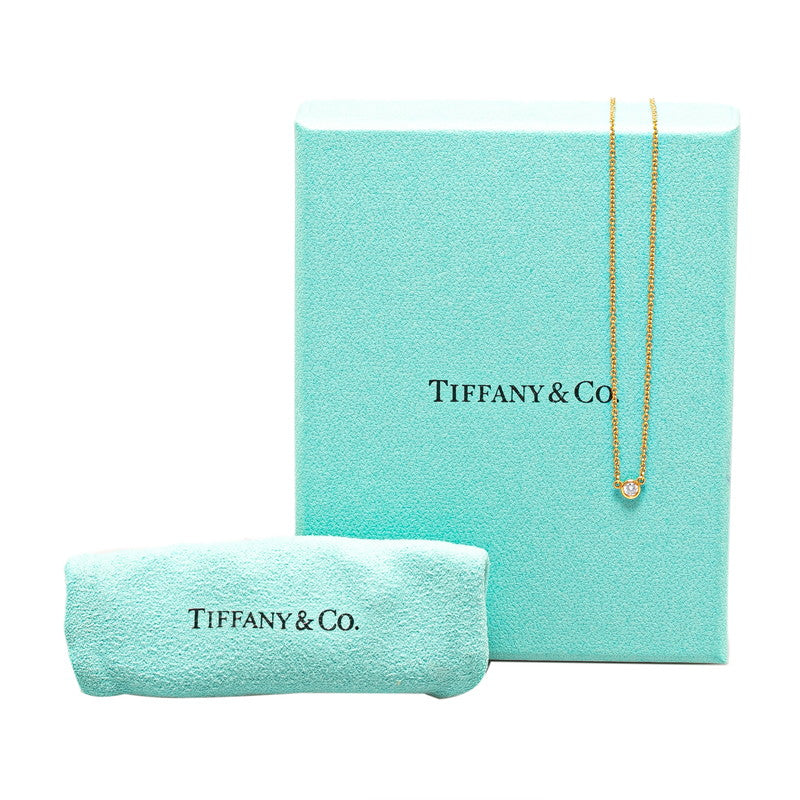 Tiffany&#39;s K18YG Yellow G Necklace  TIFFANY&amp;Co