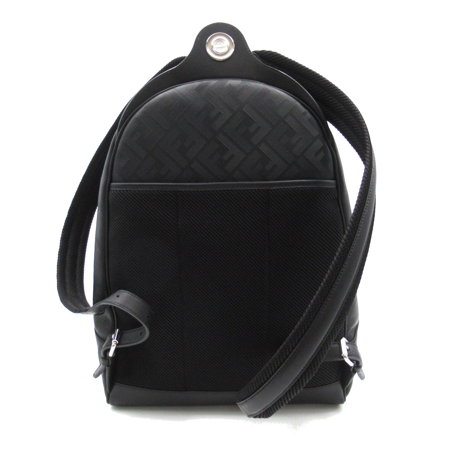 Fendi Fendi Kiode Shadow Diagonal Backpack Rucksack Backpack Bag   Black 7VZ076APDOF0GXN
