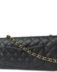 Chanel 2006-2008 Caviar East West Shoulder Bag