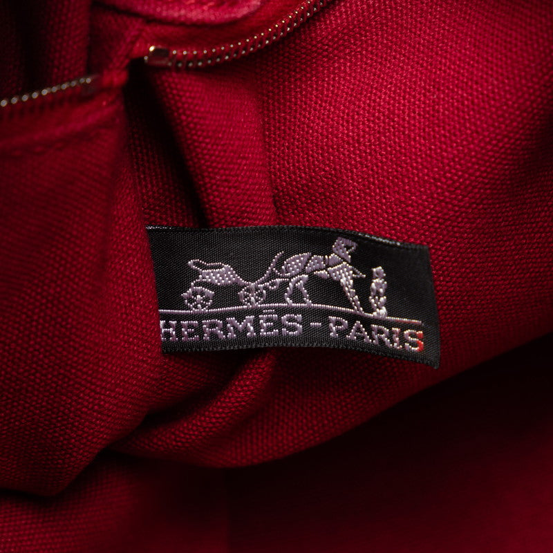 Hermes Trocahorizontal MM Handbag Tote Bag Lets Bordeaux Canvas  HERMES Originals] Genoa