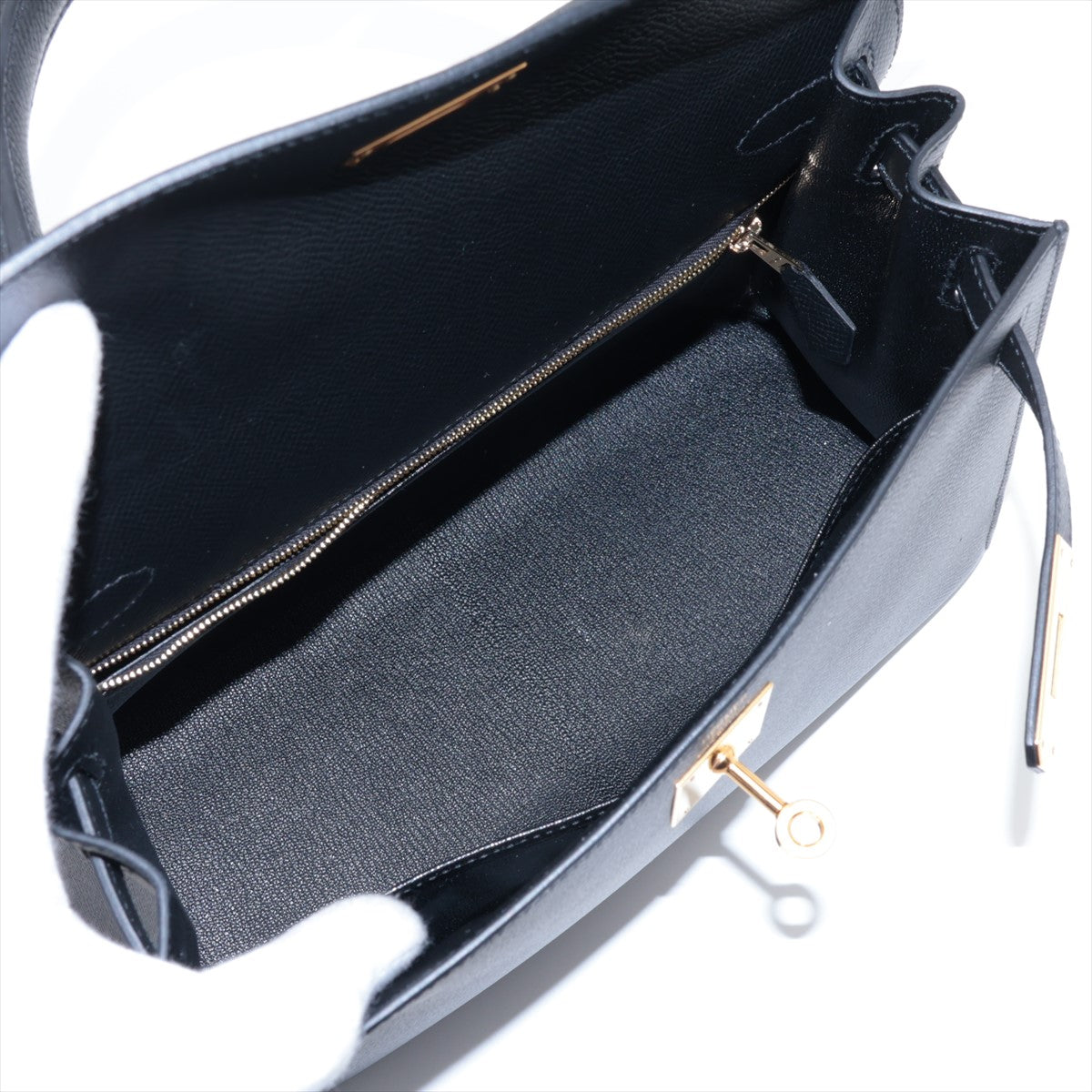 Hermes Kelly 28 Epsom Black G  U 2022