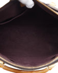 Louis Vuitton Monogram Pallas Handbag 2WAY M40906 Oral Pearl Brown PVC Leather  Louis Vuitton