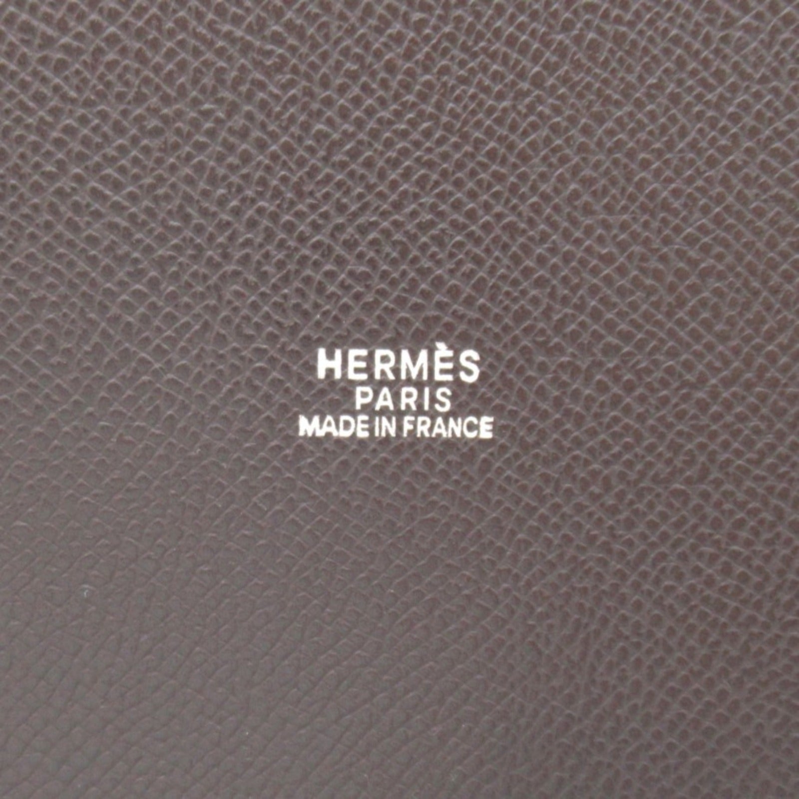 Hermes Hermes Farming PM Bicolor Shoulder Bag Shoulder Bag Leather  Epsom White Chacolate Grey (Antic)