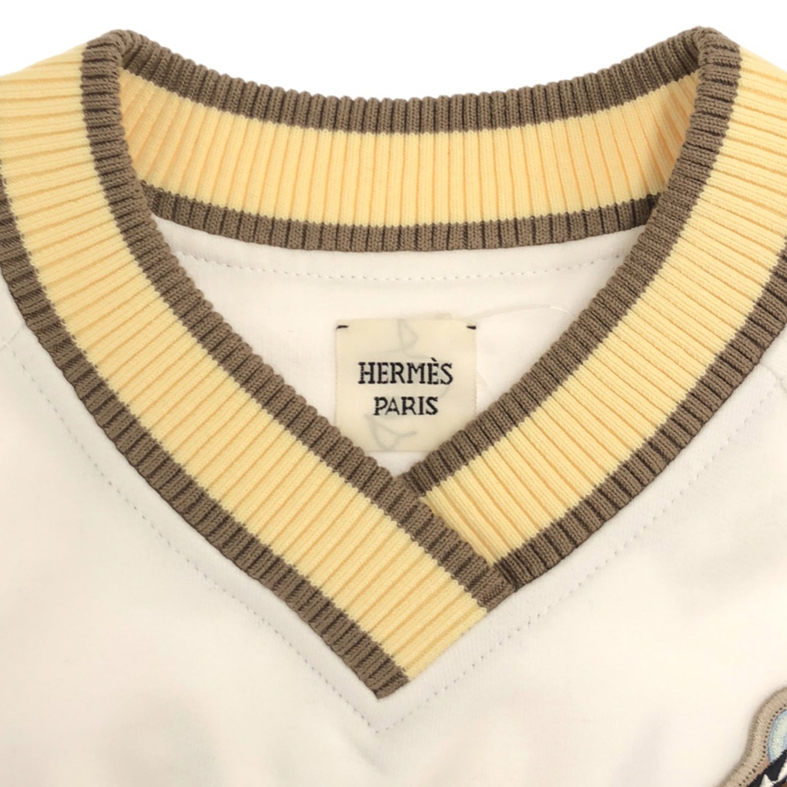 Hermes Hermes Suit Clothes Tops Cotton  White
