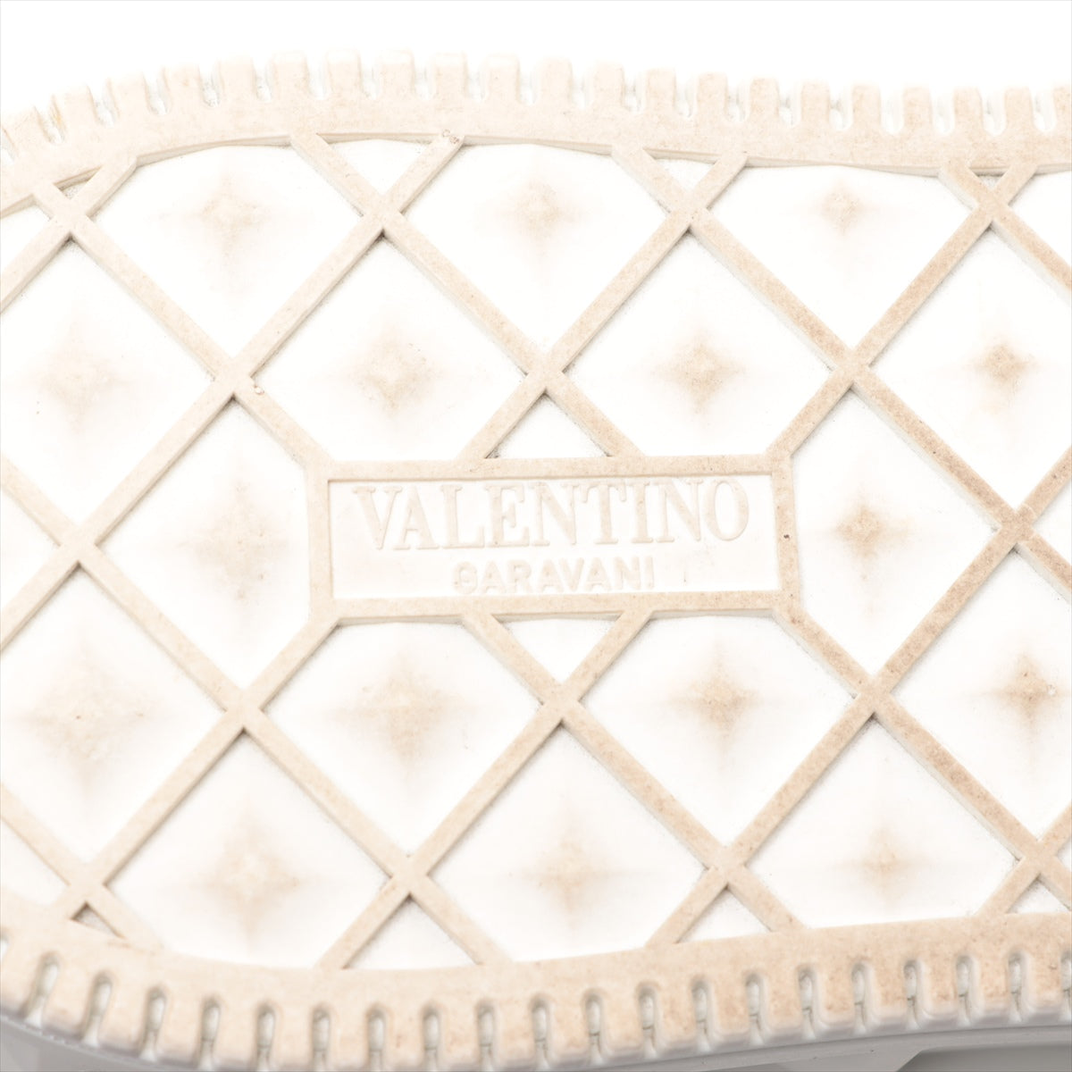 Valentino Garavani Leather Trainers 35  White Lockstars