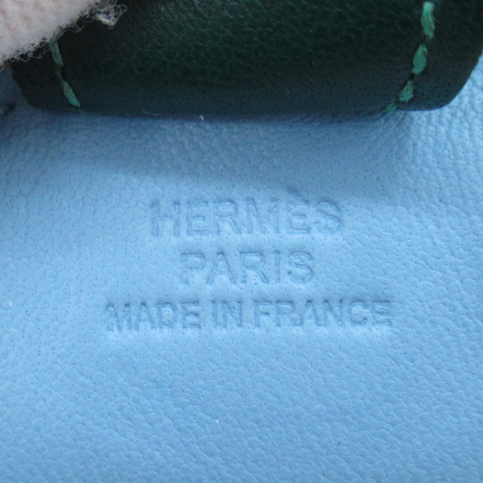 Hermes Hermes Rodeo Charm PM Bag Charm Accessoires Leather Animo Miro  Blue