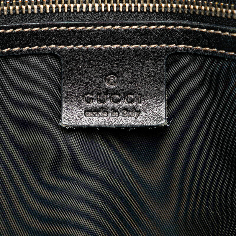 Gucci  Bride Double G Sy Line Tote Bag 162094 Black G Patent Leather  Gucci