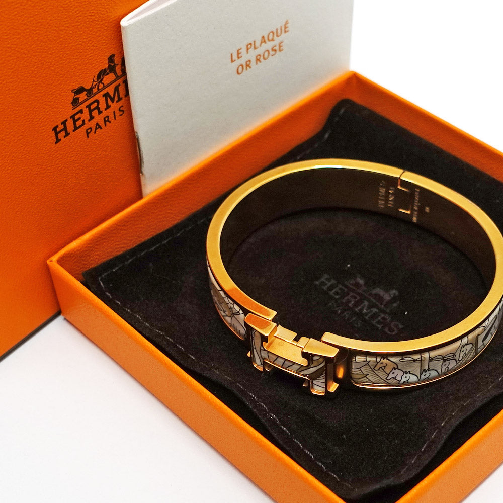Hermes  H PM Cosmography Universal Bracelet Bangle PG G  Small Other   Quality Weeda