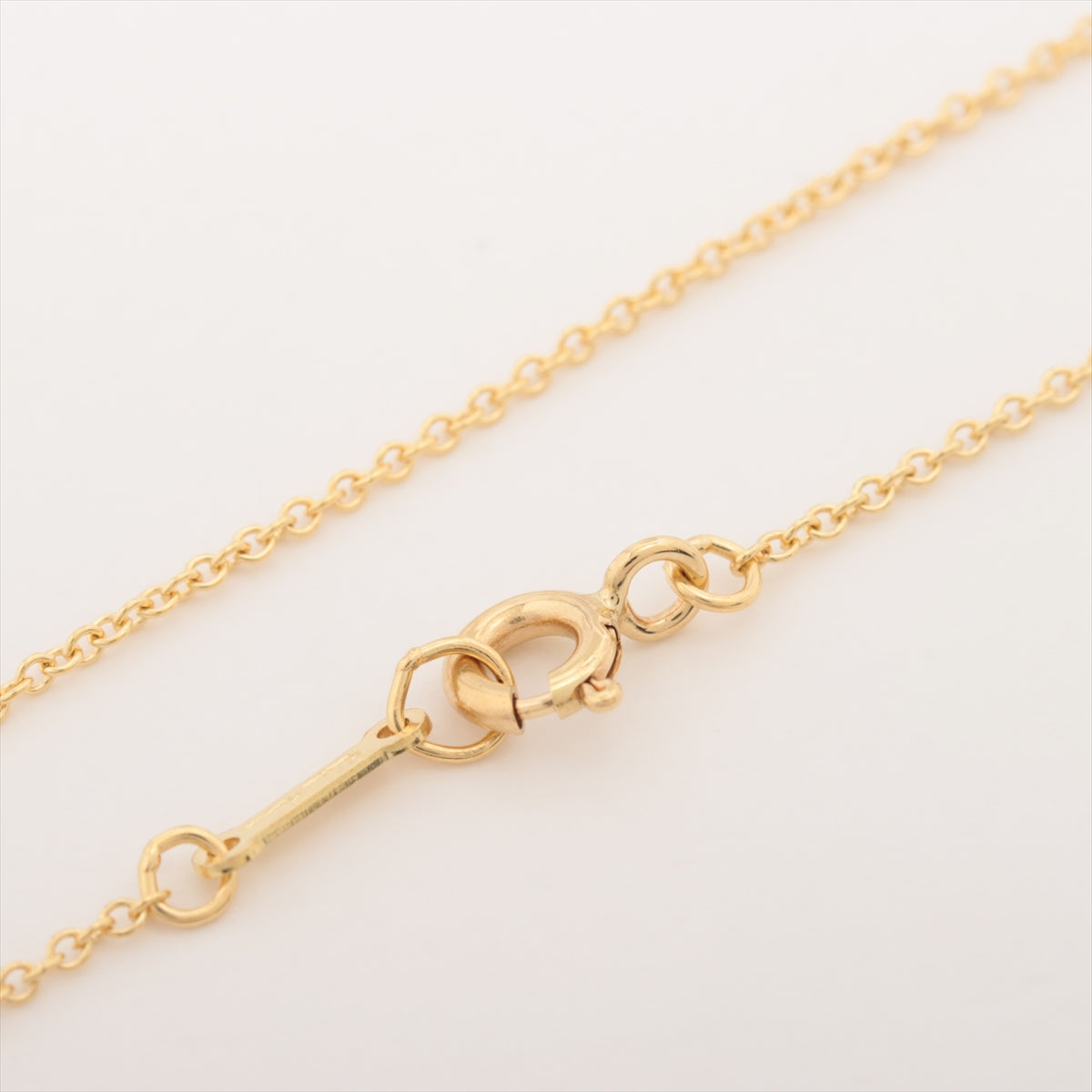Tiffany&#39;s Kiss Necklace 750 (YG) 3.4g