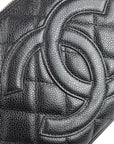 Chanel 2005-2006 Black Caviar Shoulder Bag