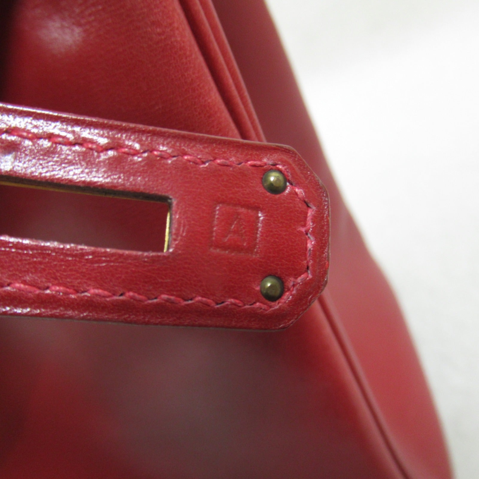 Hermes Kelly 32 In-Shift Handbag Handbag Handbag  Box Carf  Red