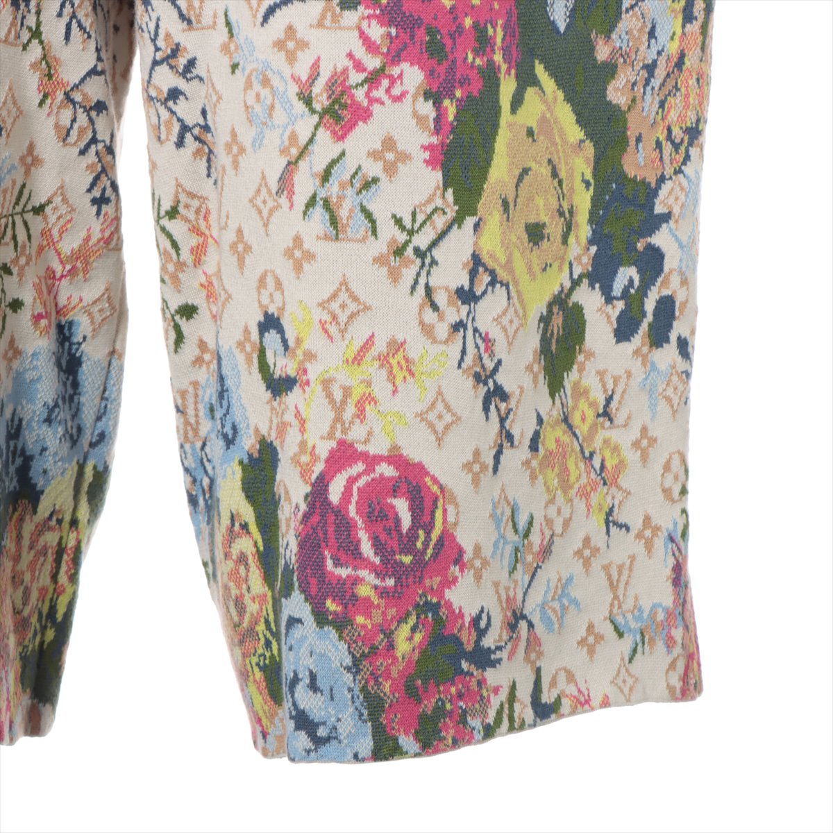 Louis Vuitton 22AW Cotton Shoes L  Multicolor Floral  s Shorts RM222