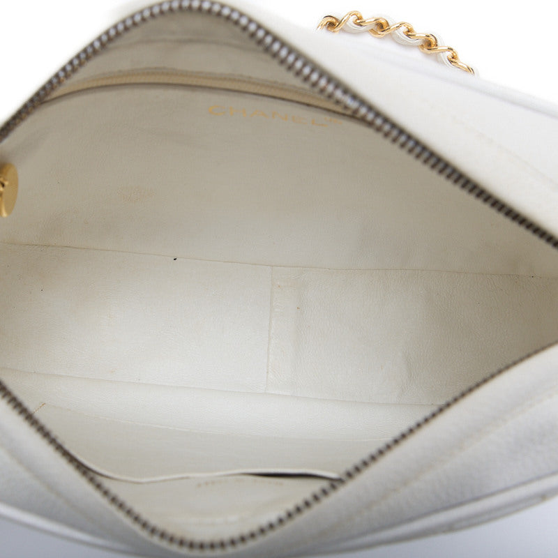 CHANEL CHANEL Matrasse Turn-Lock Chain Sder Caviar S White  Shell Bag Mini Shoulder Bag  Bag Hybrid 【 Ship】 Honeymoon Online