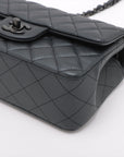 Chanel Mini Matrasse 20  Single Chain Single Chain Bag Grey Black G A69900
