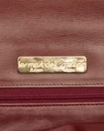 Cartier Masterline Backpack Second Bag Wine Red Bordeaux Leather  Cartier