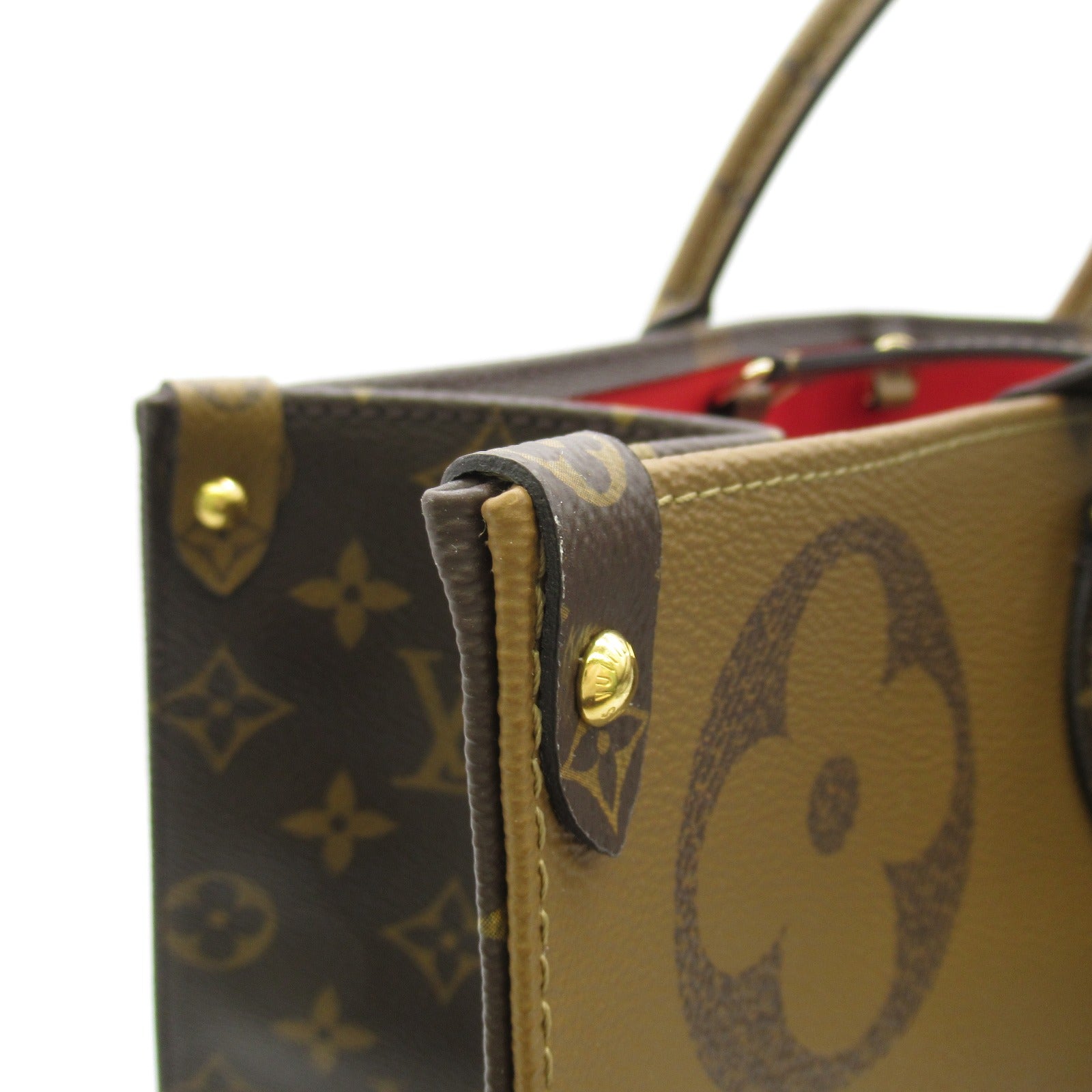 Louis Vuitton On The Go GM 2w Shoulder Bag Canvas Monogram Reversee  Brown M45320