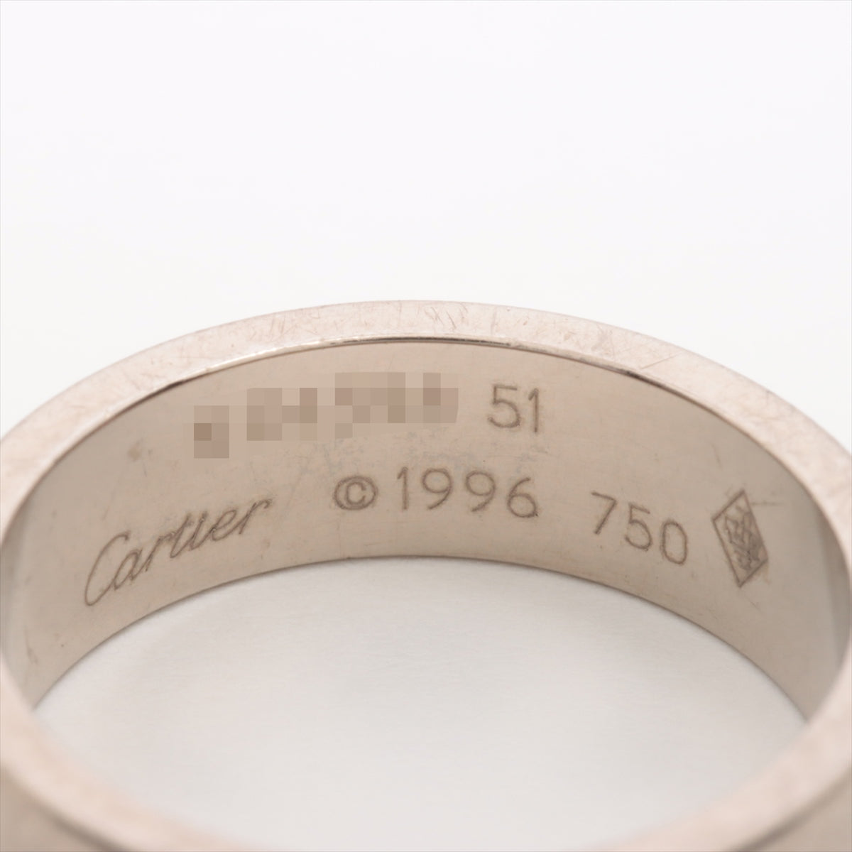Cartier  Ring 750 (WG) 7.0g 51