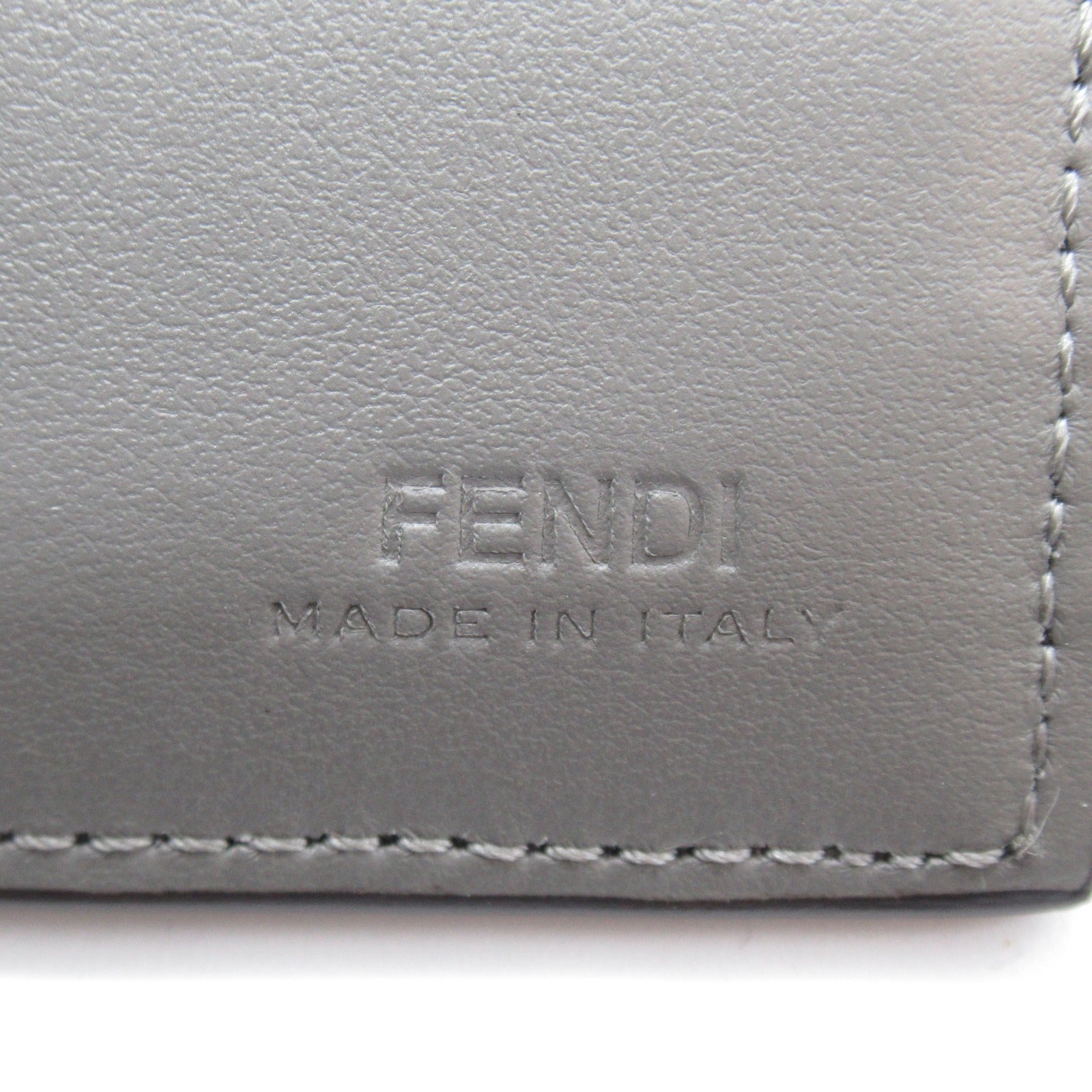 Fendi Fendi Shadow Diagonal Two Fold Wallet Two Folded Wallet  Leather Wallet  Gr