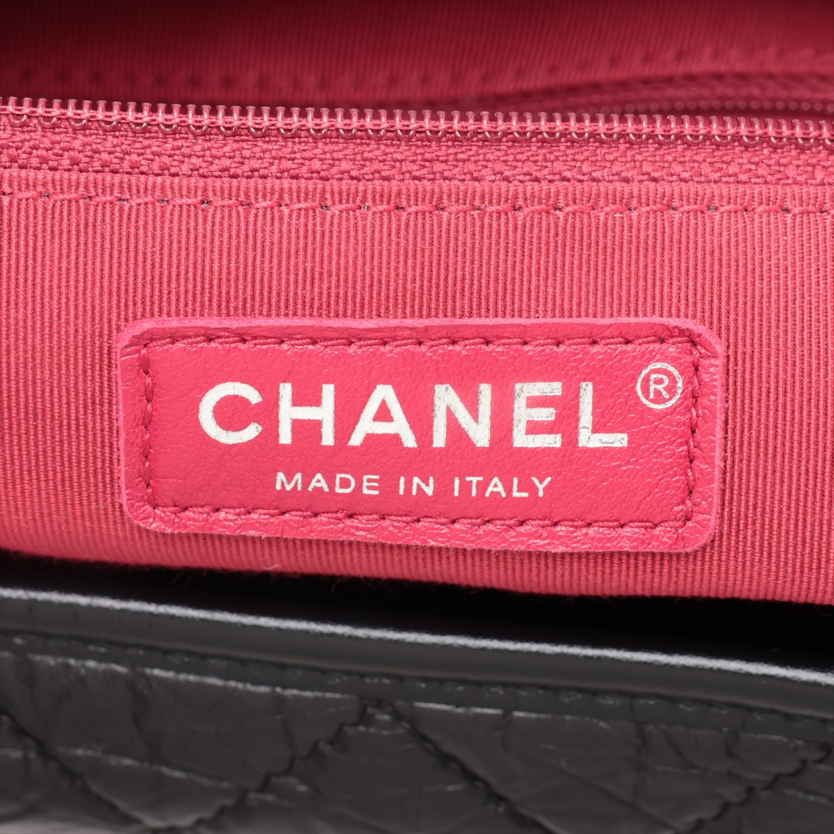 Chanel Gabriel Du Chanel Vintage  Chain Shoulder Bag Black G x Silver Gold 28th