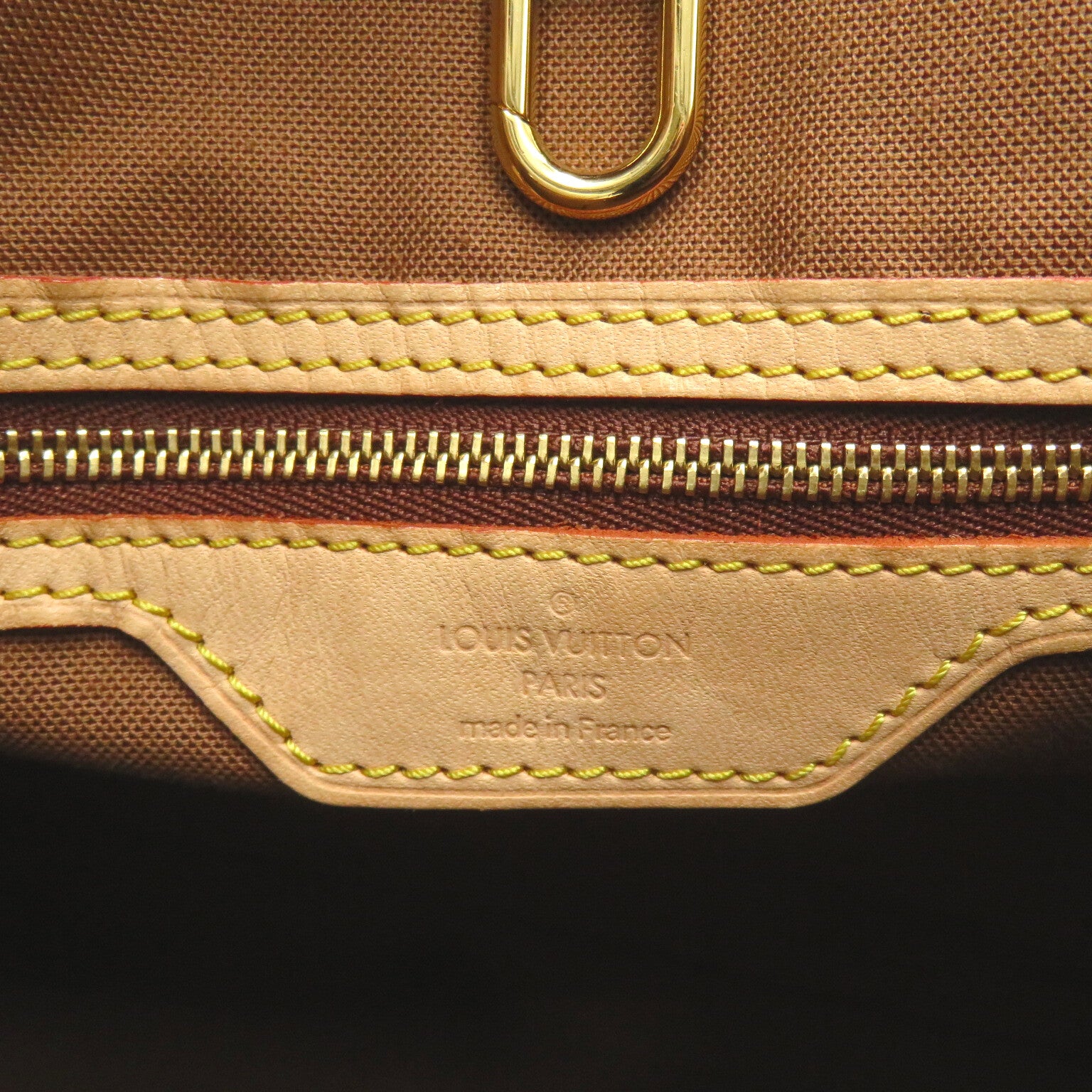 Louis Vuitton Vintage Vertical  Bag Tote Bag PVC Coated Canvas Monogram  Brown M51153