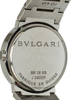 Bulgaria Bulgaria 12PD Diamond Watch BB26SS Quartz Black  Stainless Steel  BVLGARI