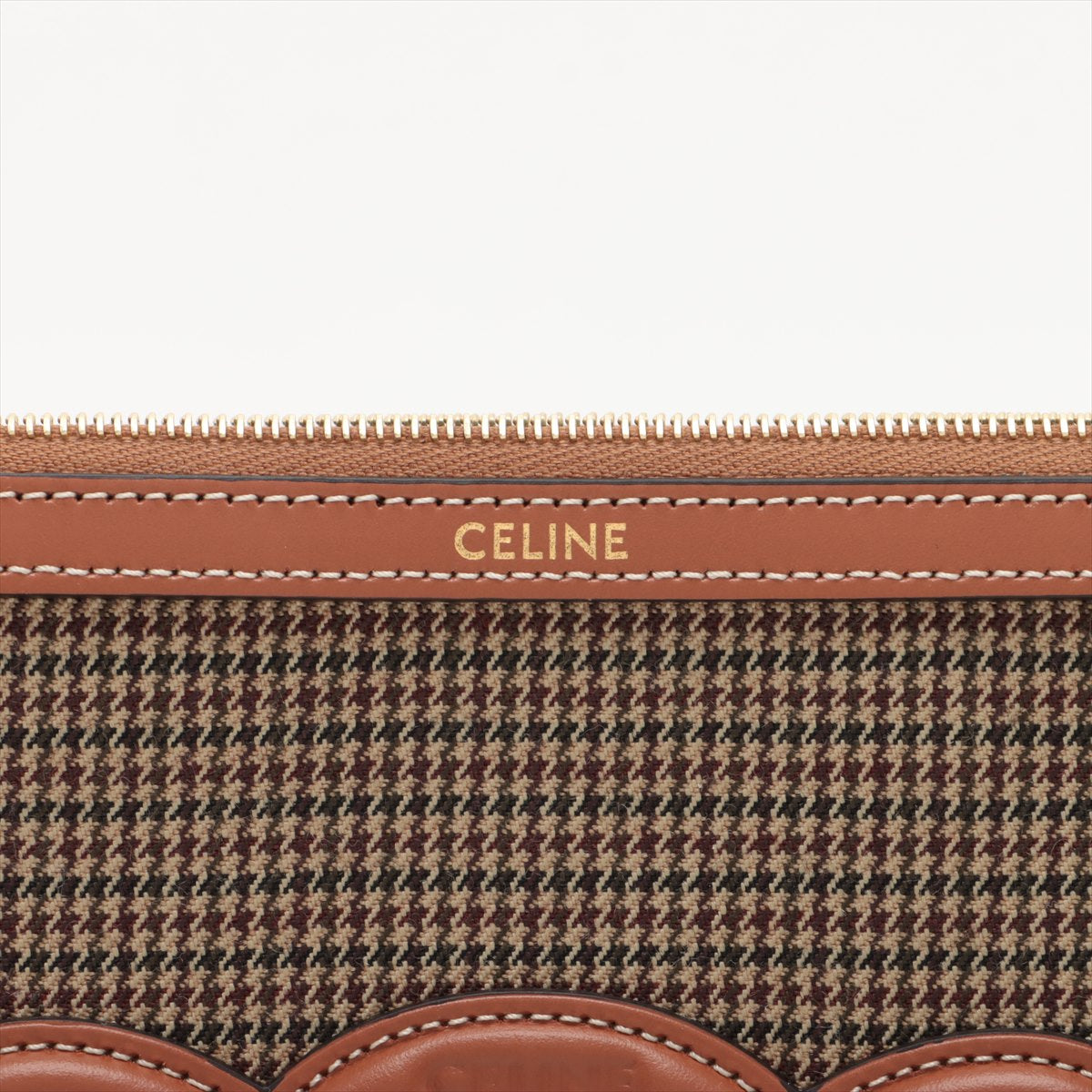 Celine f Leather Backpack Brown