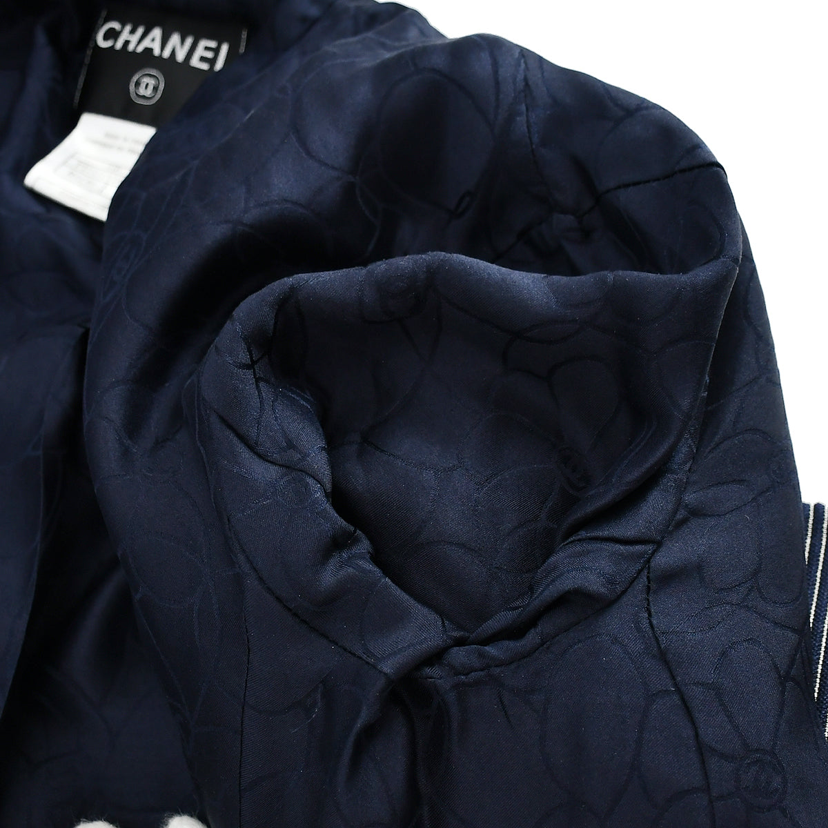 Chanel Jacket Navy 01P 