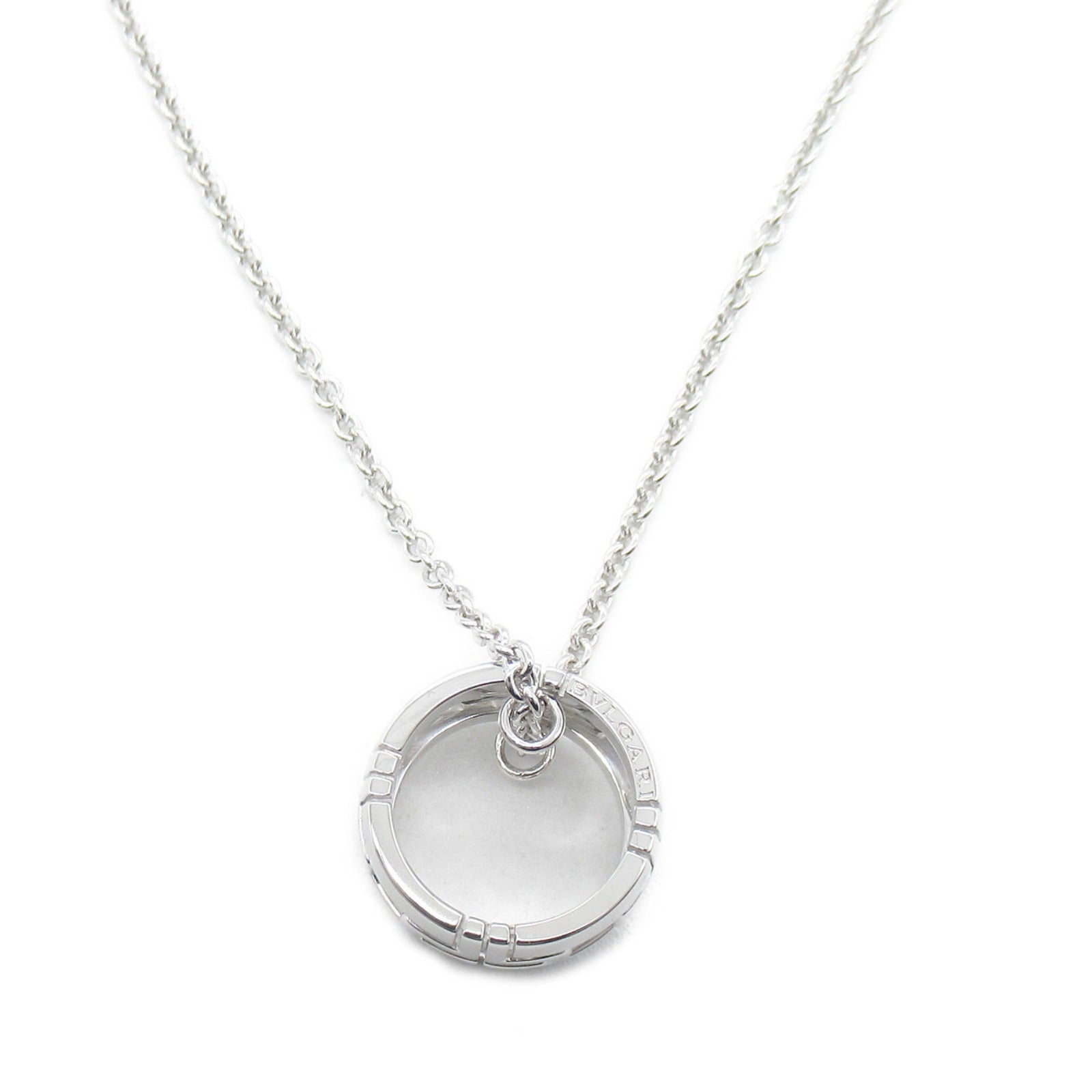 Bulgari BVLGARI Palentine necklace necklace jewelry K18WG (White G)   Silver