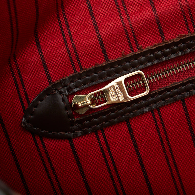 Louis Vuitton Damier Full-PM Shoulder Bag N41459 Brown PVC Leather  Louis Vuitton