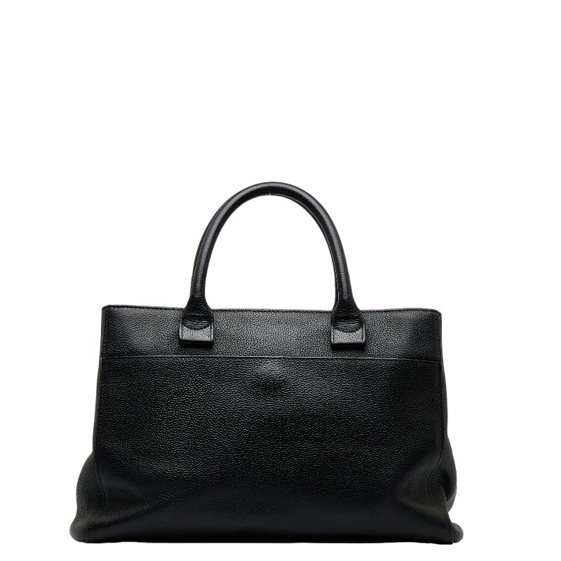 Chanel Neo Executive Tote Handbag Shoulder Bag Black Caviar