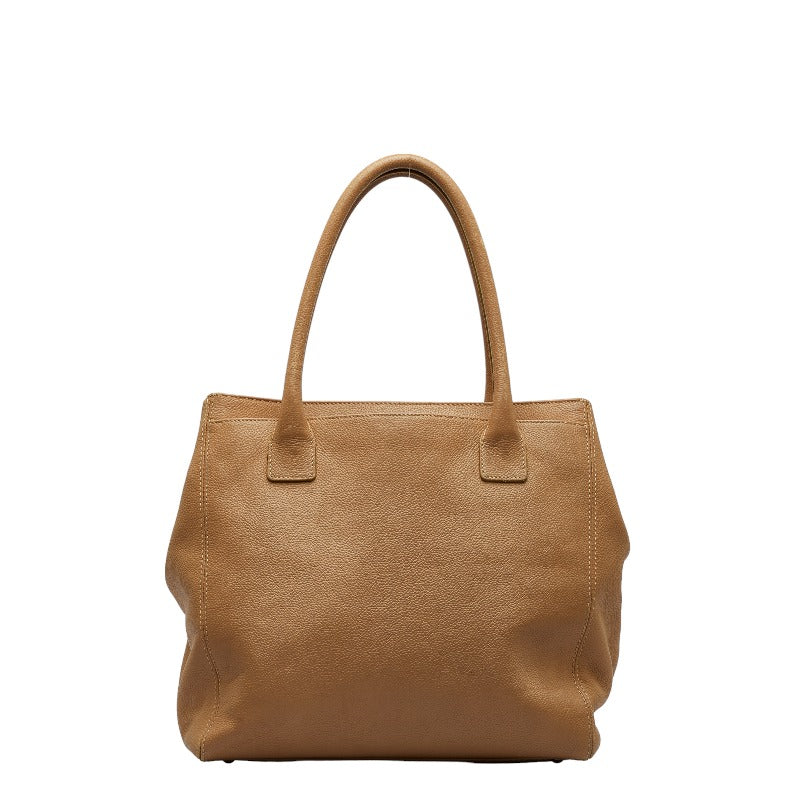 Chanel Executive Tote Handbag Shoulder Bag 2WAY Beige – Timeless Vintage